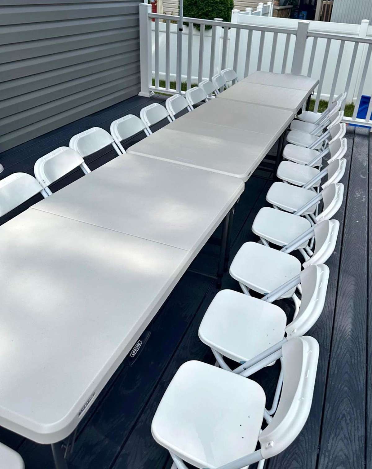 Tables & Chairs Ready